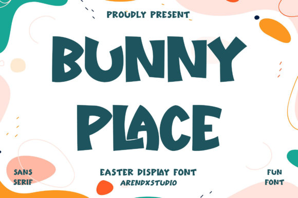 Bunny Place: The Bold Cartoon Font for Playful Branding