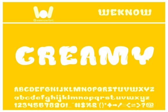 Creamy: Elevating Your Creative Projects with Brushed Typography