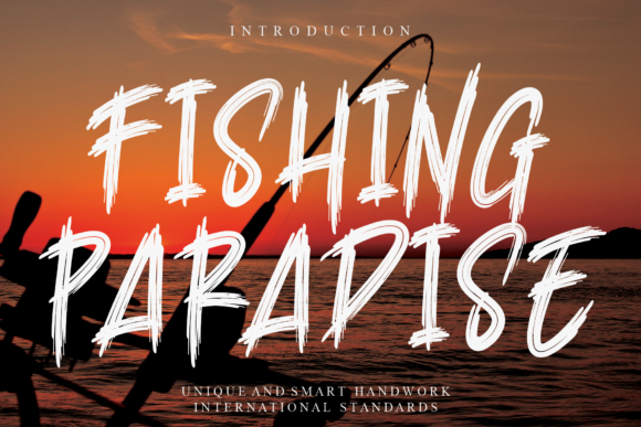 Elevate Your Visual Identity with Fishing Paradise: The Ultimate Street-Style Display Font