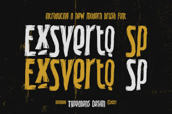 Exsverto Sp: Elevating Visual Identity Through Strategic Font Integration