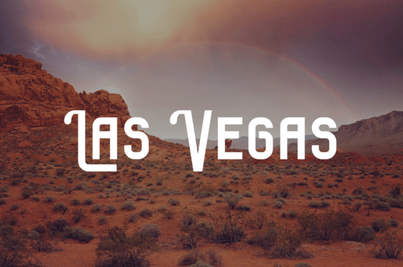 Las Vegas: A Vintage Display Font for Bold Designs