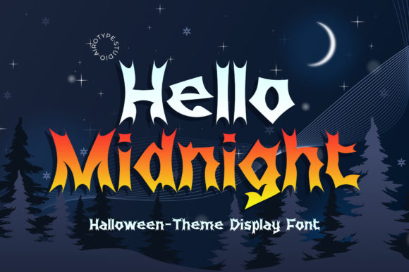 Mastering the Spooky Aesthetic: Why Hello Midnight is the Ultimate Display Font for Creative Projects
