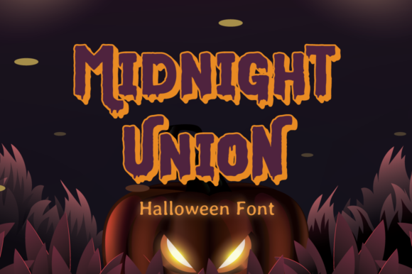 Midnight Union: The Spooky Display Font for Halloween Projects