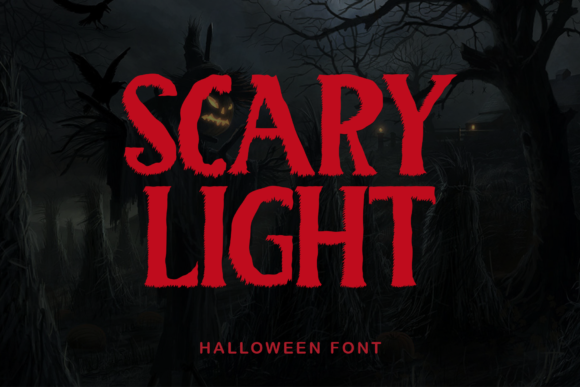 Scary Light: Integrating a Display Font into Professional Halloween Workflows