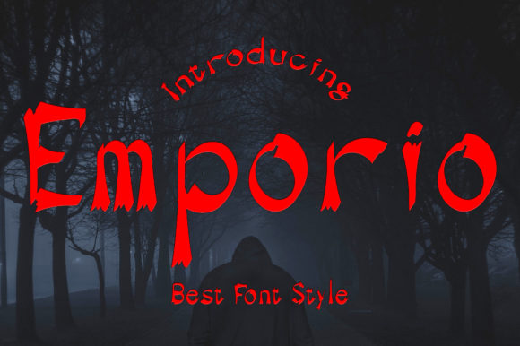 Spooktacular Typography: How Emporio Elevates Your Halloween Designs and October Events