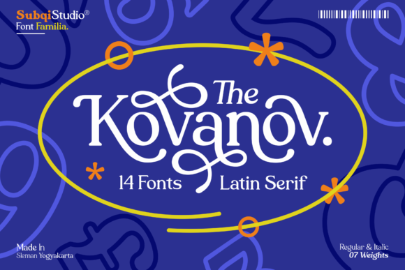 The Power of Personality: Why Kovanov Is the Vintage Display Font Your Design Needs