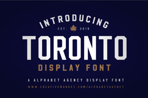 Toronto Font: Bold Design for Impactful Visuals