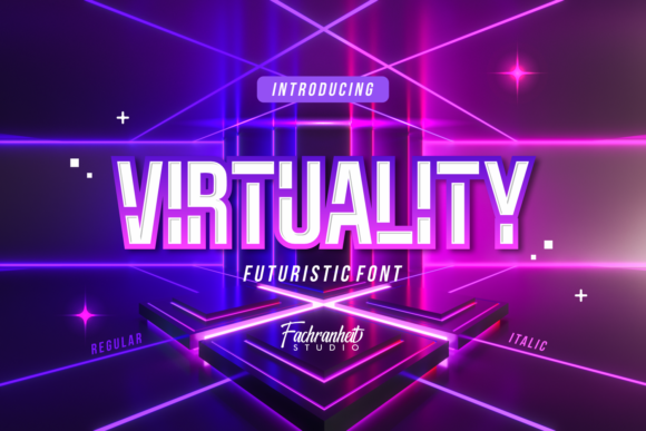 Virtuality: Elevating Modern Design with Futuristic Typography
