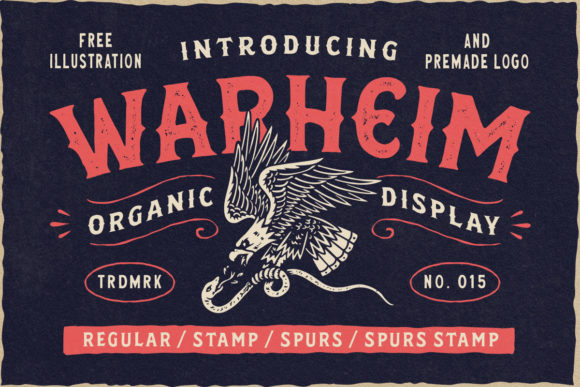 Warheim: A Bold Display Font for High-Impact Design
